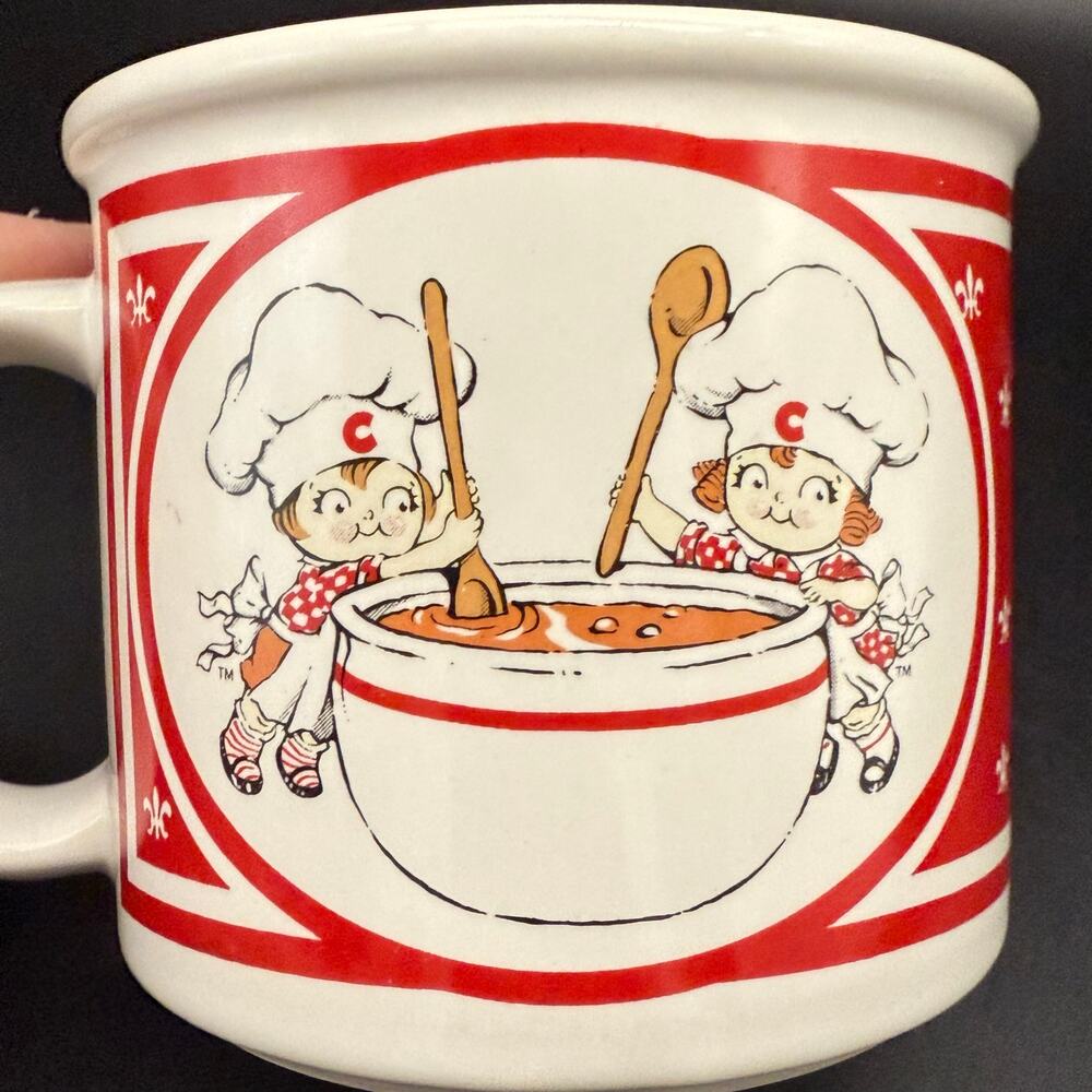 Vintage 1991 Campbell Soup Company "Campbell Kids" Soup Mug Cup Bowl Westwood